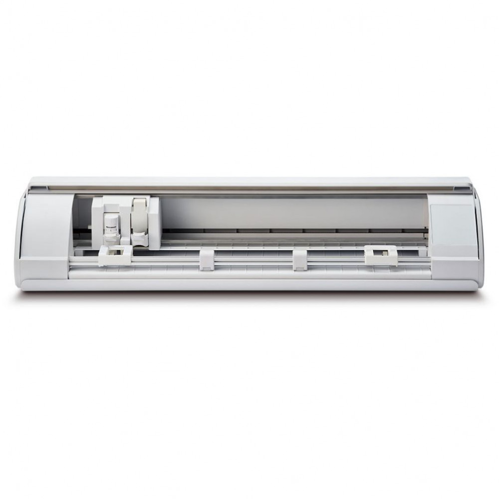 Silhouette Cameo 5 PLUS Schneideplotter weiß + 100 Designs inkl.